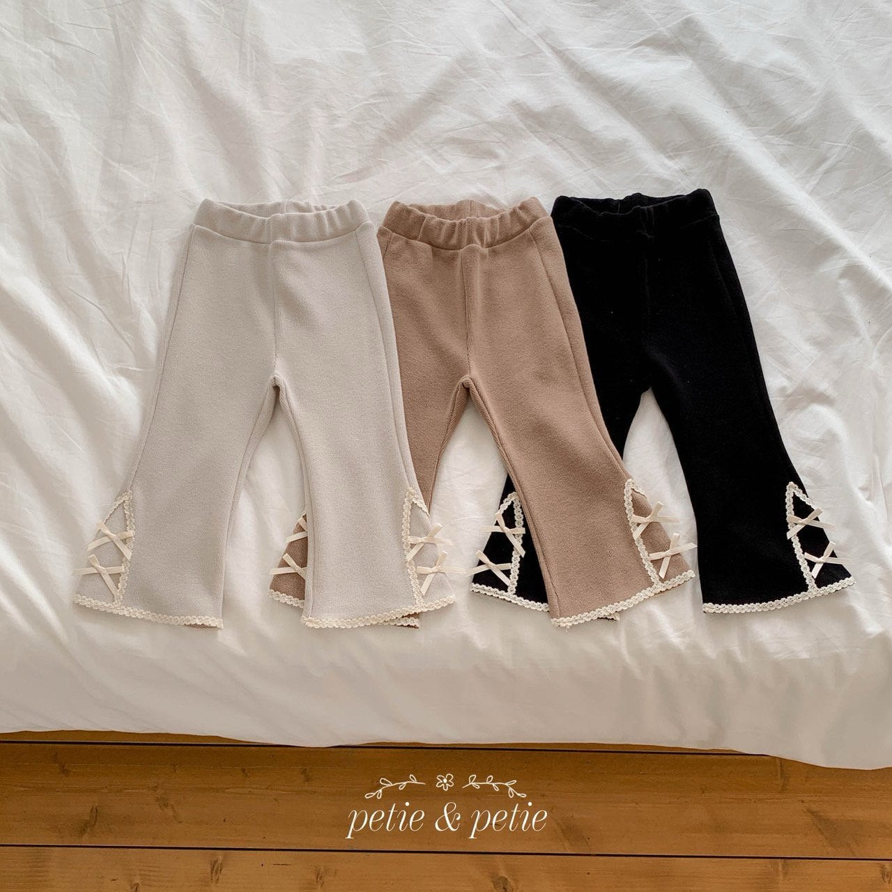 Rael Lace Flare Pants-petit petit-48