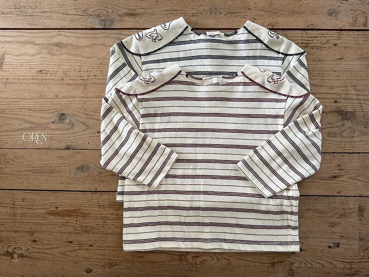 Jane Stripe T-Shirt-OREN-21