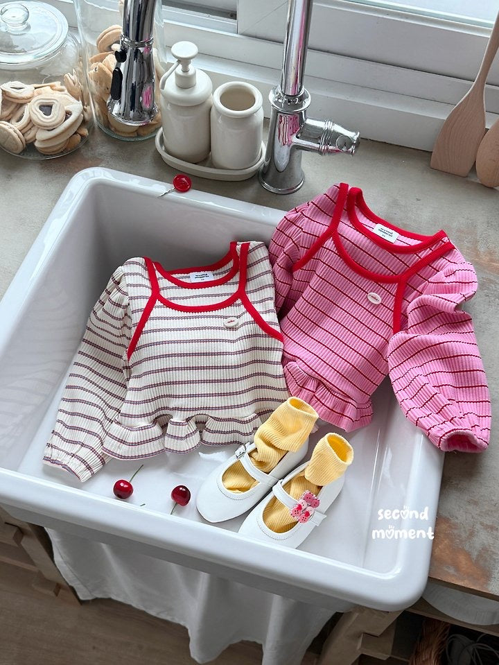 Berry Stripe Tee-second moment-26