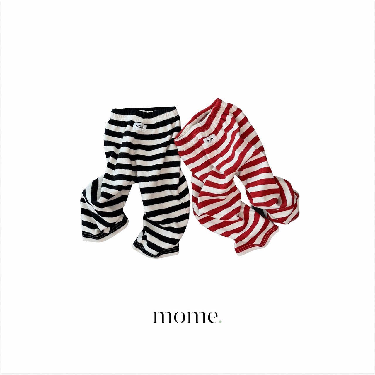 Candy Stripe Pants-MOME-20