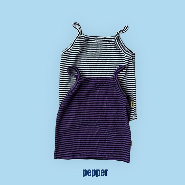 stripe sleeveless top-pepper-16