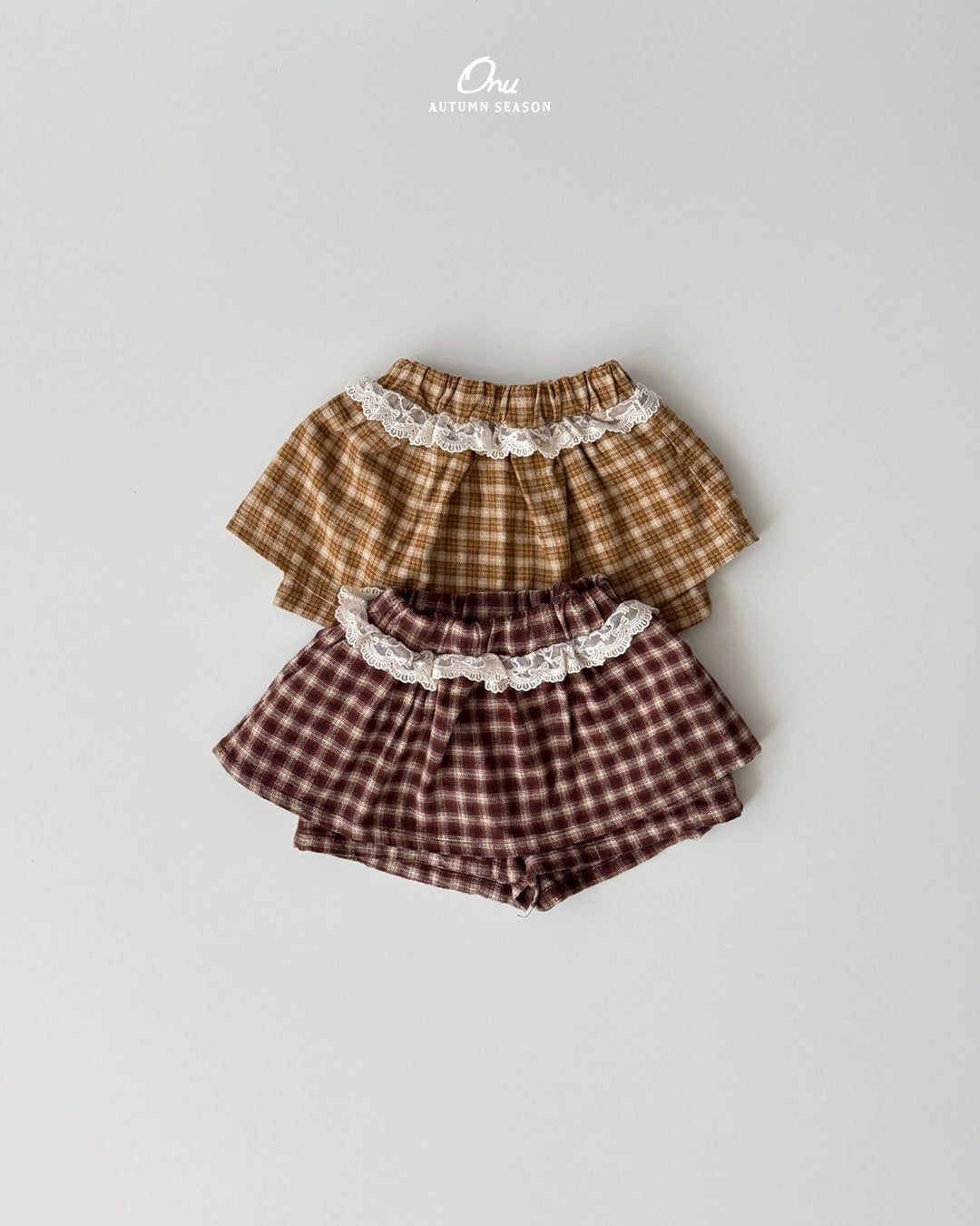 Tiered Culotte Skirt Pants-ONU-27