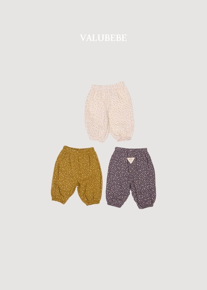 Autumn Emboss Floral Pants - valubebe - 050