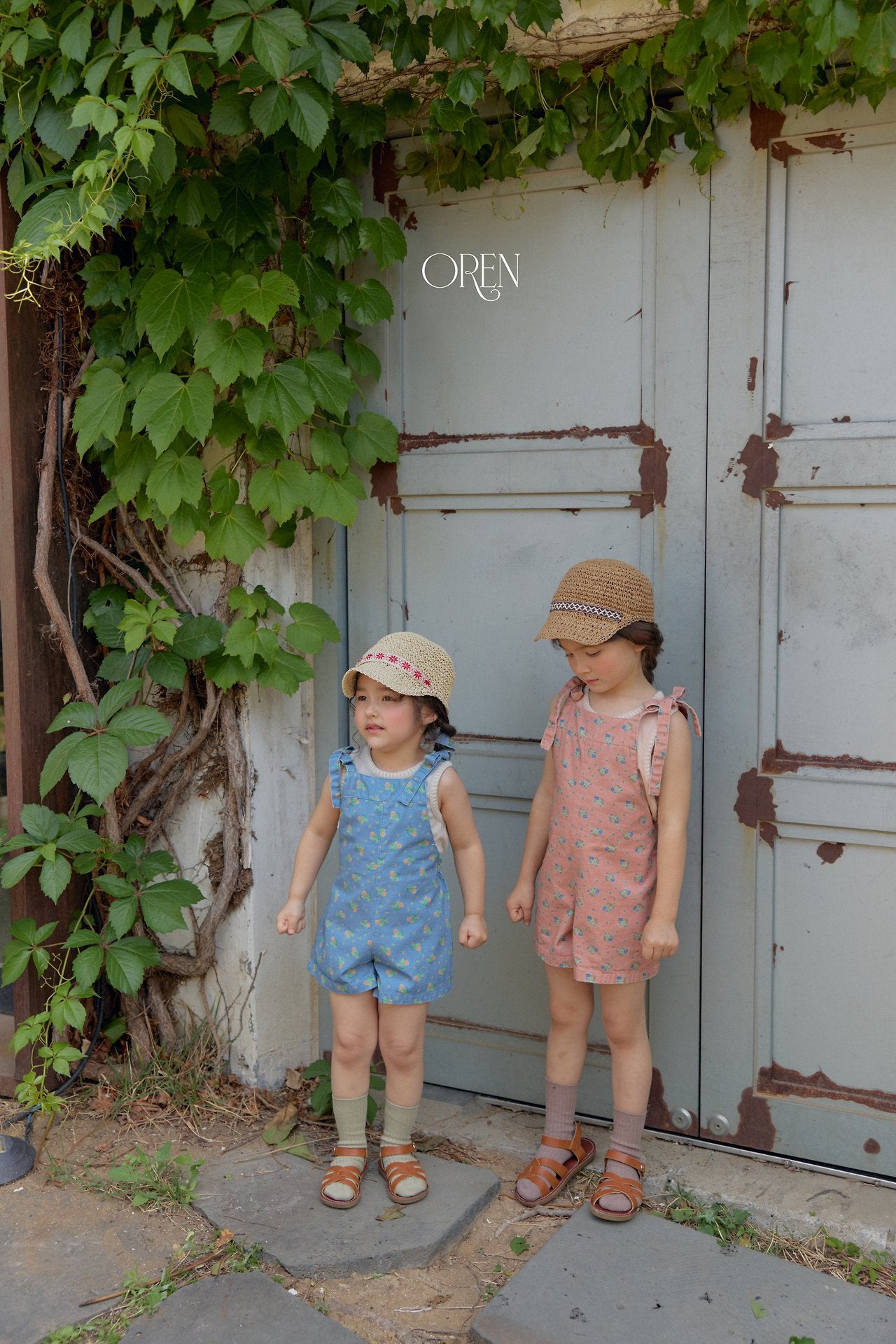 Camellia Jumper Overalls-OREN-4-30