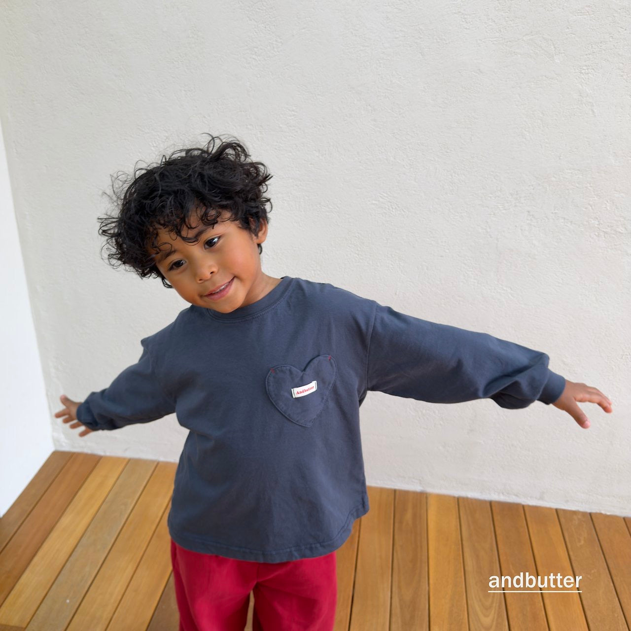 Autumn Pocket T-Shirt-and butter-19