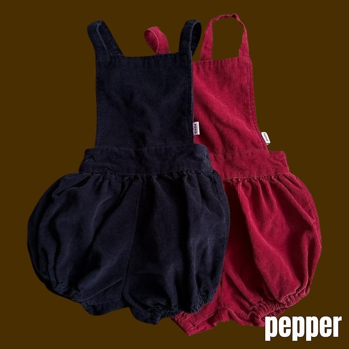 Corduroy Short Overalls-pepper-5