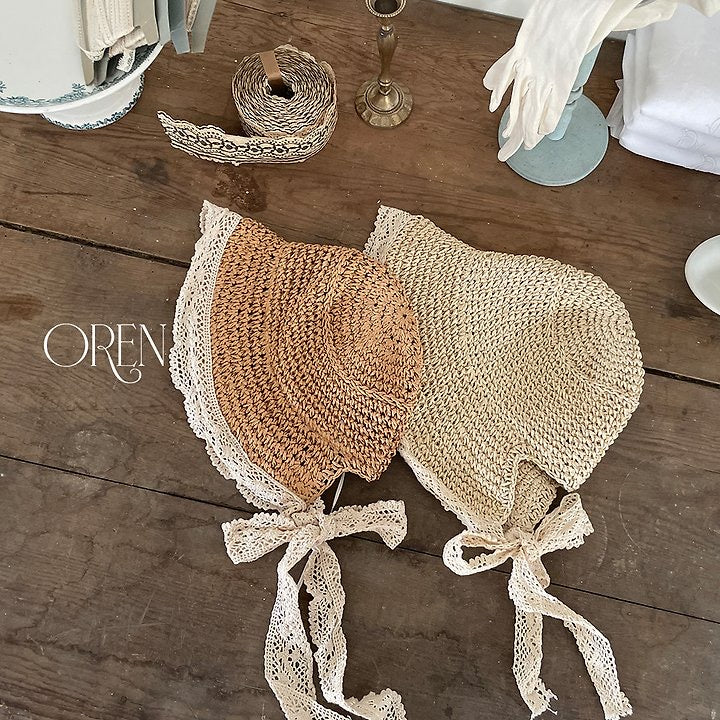 Melia Straw Bonnet- OREN /2- 42