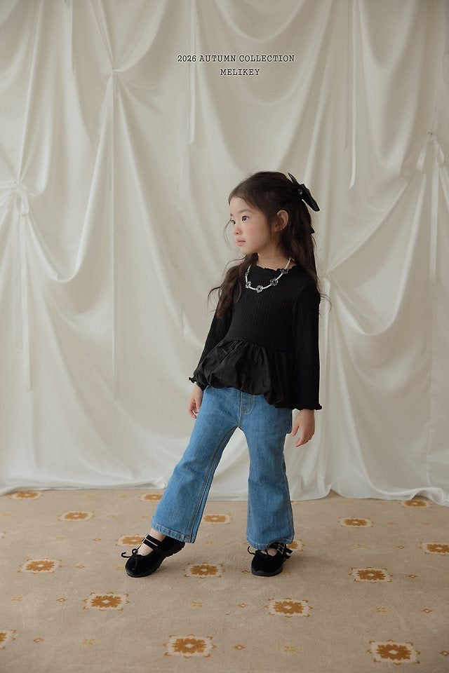 Pocket Bootcut Pants-Melikey-43