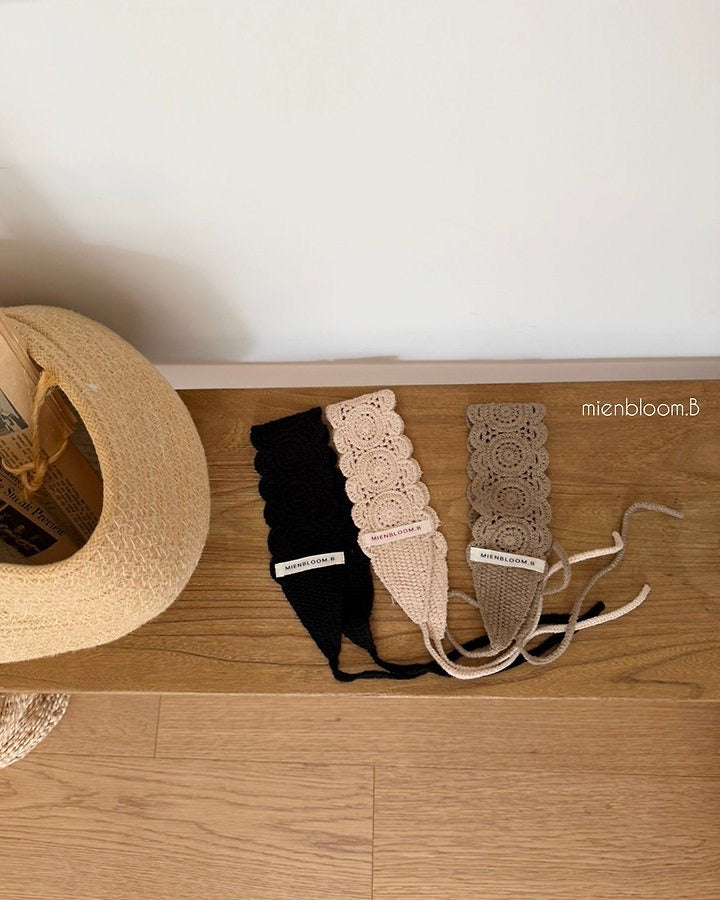 Knit Hair Band-mienbloom.B-50