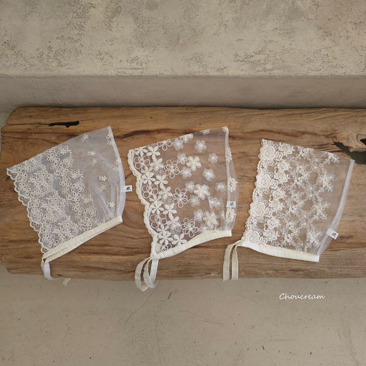 Lace Bonnet-CHOUCREAM-19