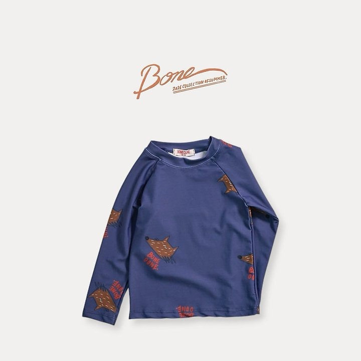 Wolf swim t shirt / boneoune -16
