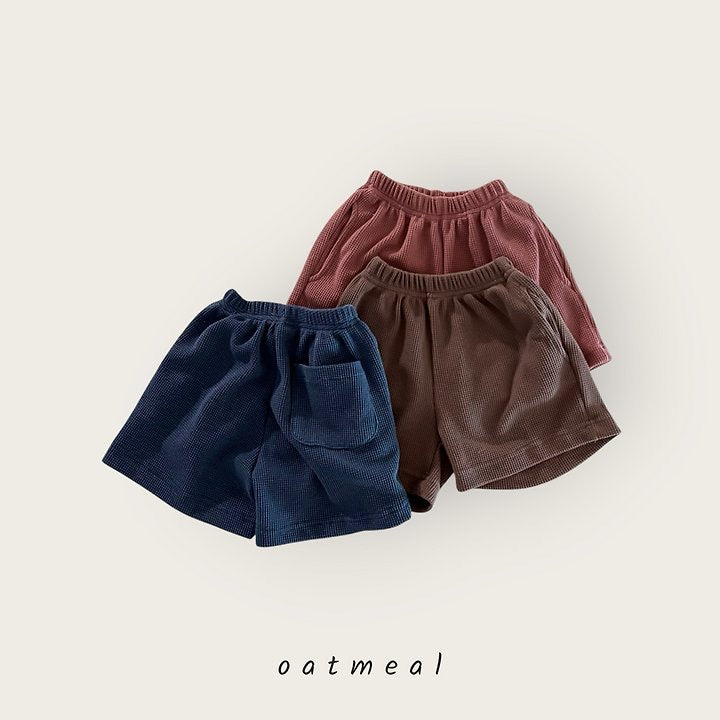 Butter Waffle Shorts - oatmeal - 11