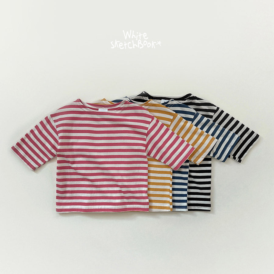 New Boat Neck 3/4 Sleeve T-wsb-12