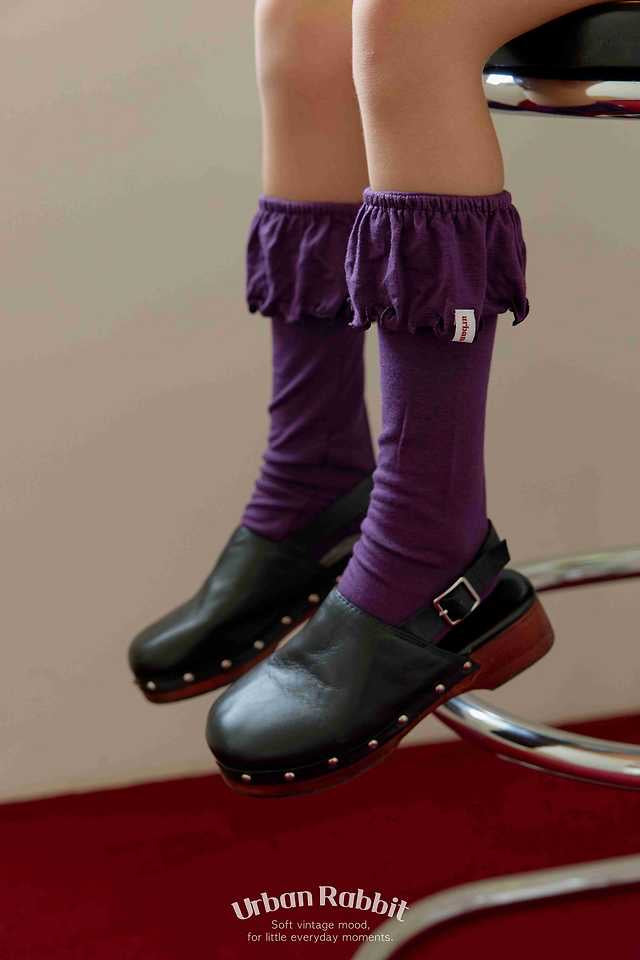 Frill Color Socks-urban rabit-3