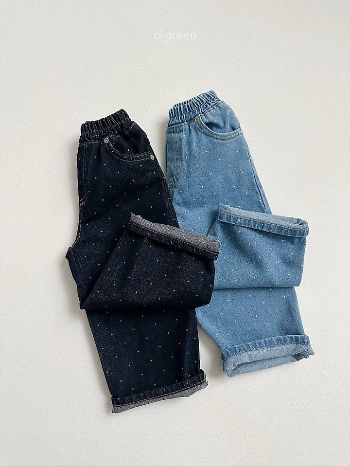 dot denim pants-digreen-31