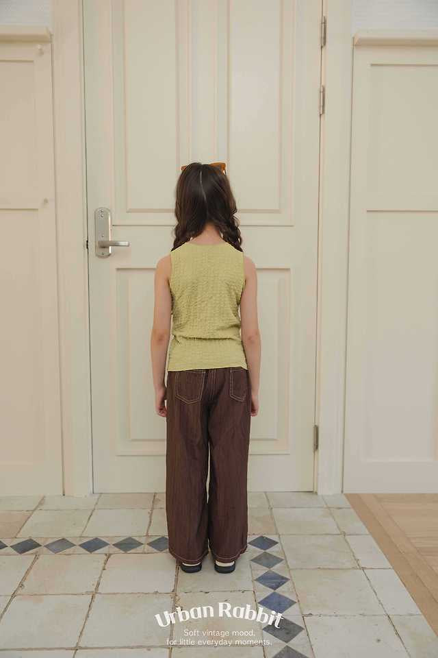 Rayon Wrinkle Pants -URBAN RABBIT-21