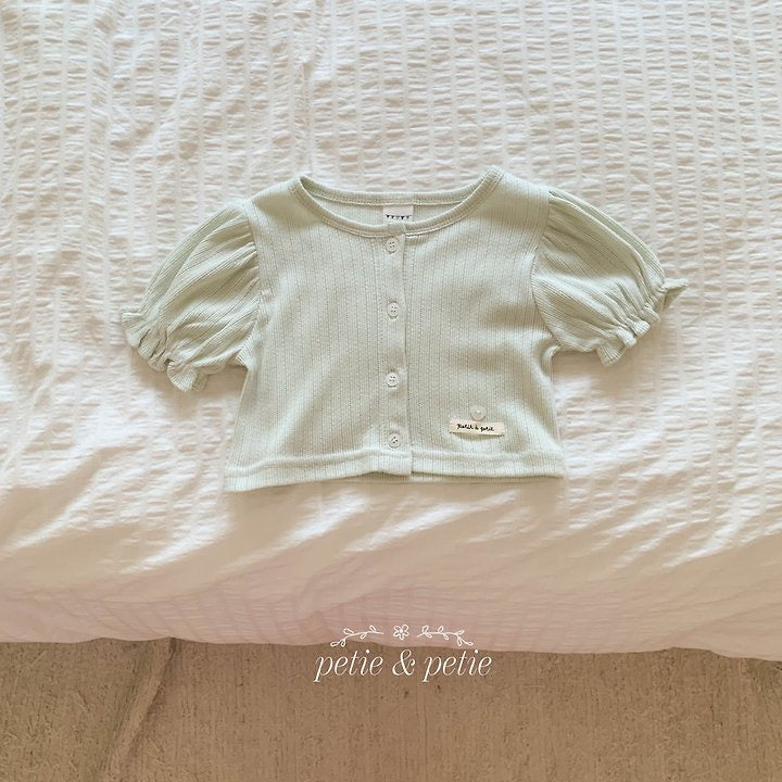 Eyelet Cardigan - petit & petit - 20
