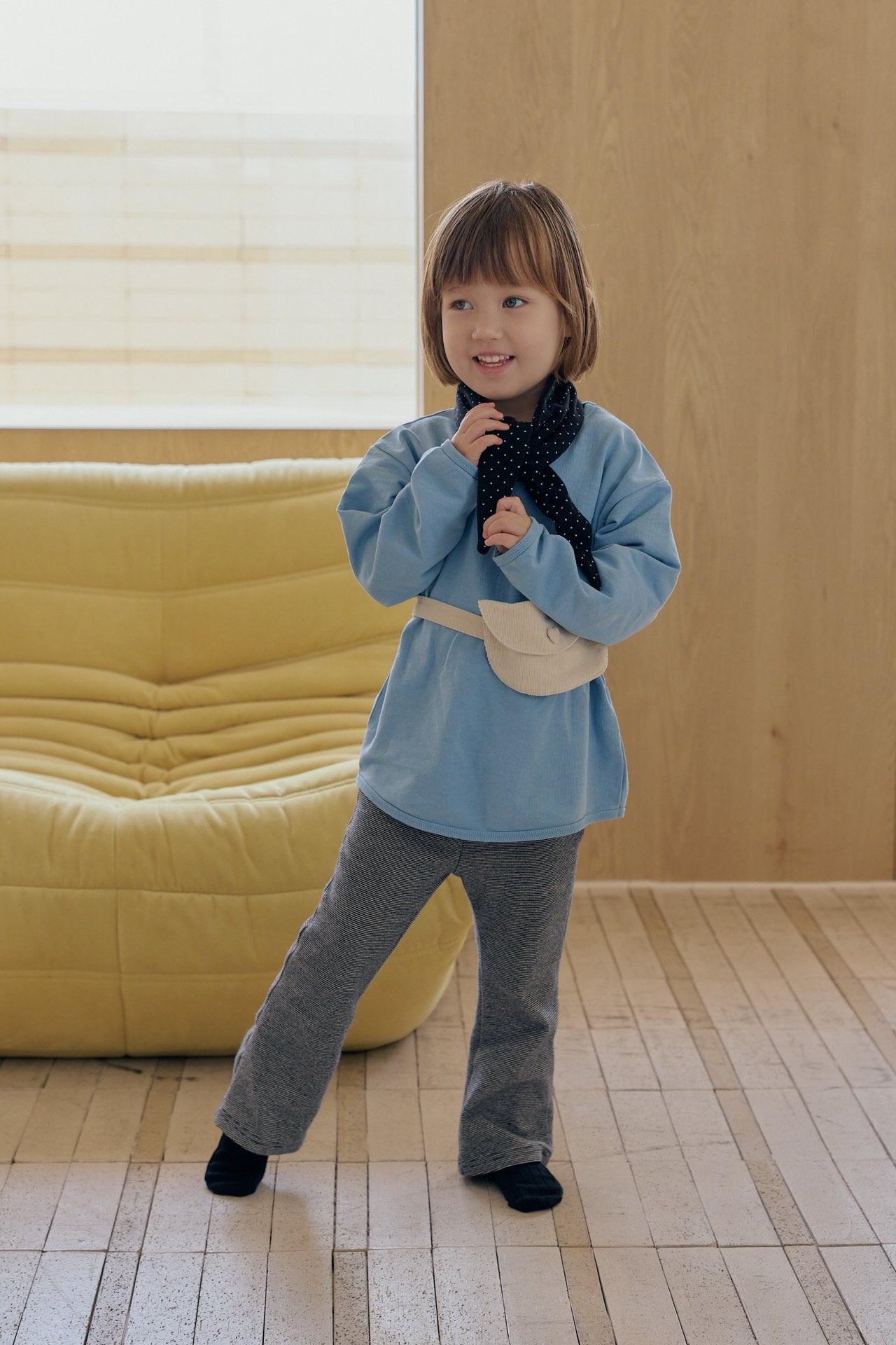 Soft Warm Bootcut Pants-MOME-17