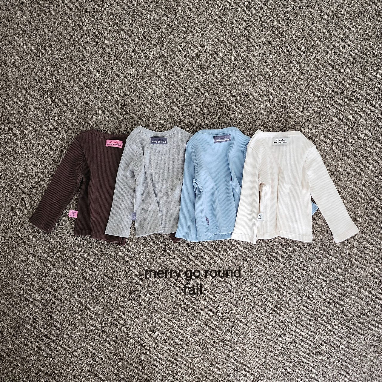 Mare Ribbed T-Shirt-merry go round-17
