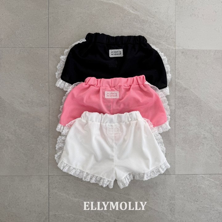 mesh frill shorts-ELLYMOLLY-8