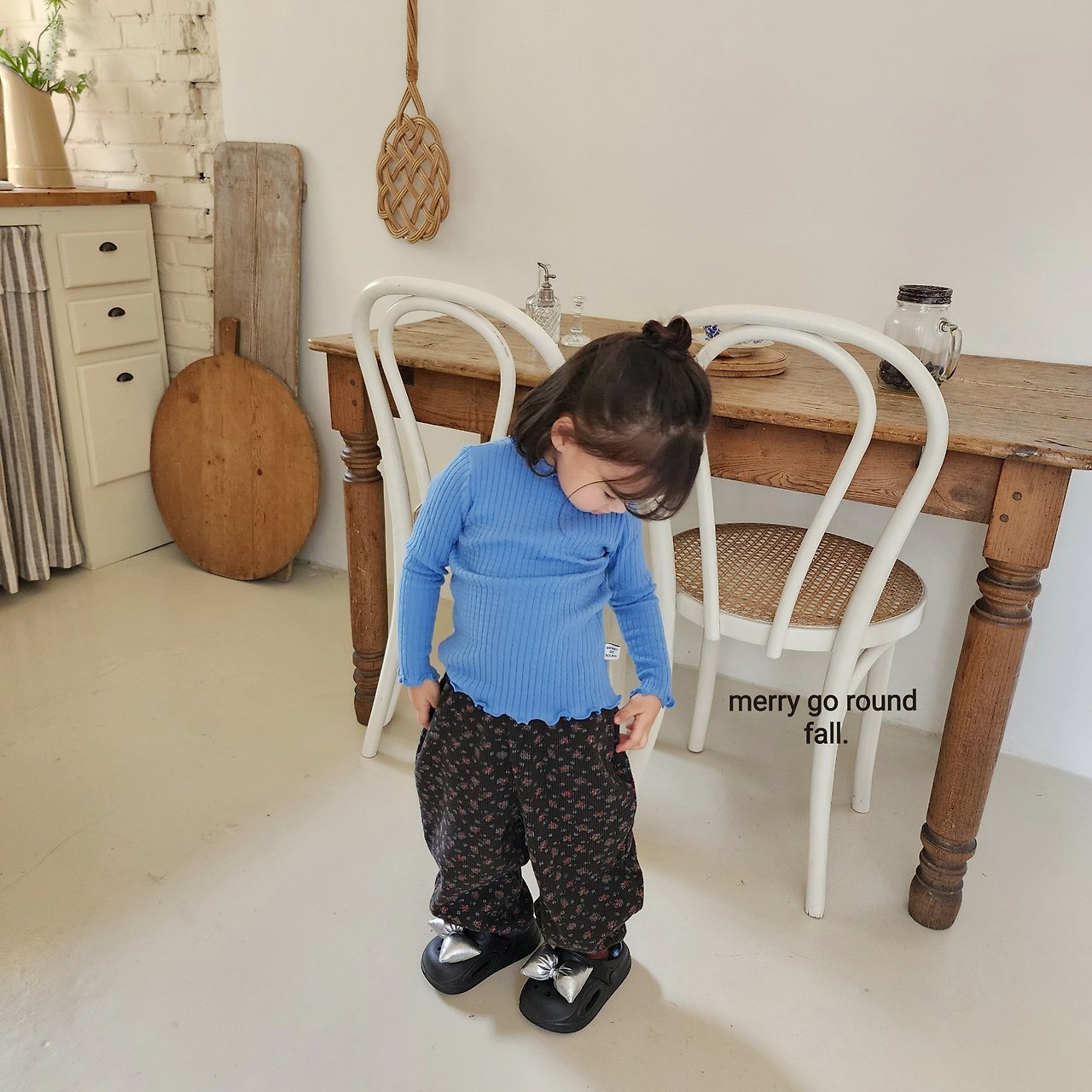 Flower Jogger Pants-merry go round-2