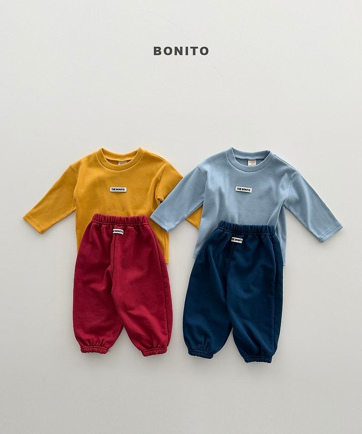 Rib Spandex Jogger Set-BONITO-60