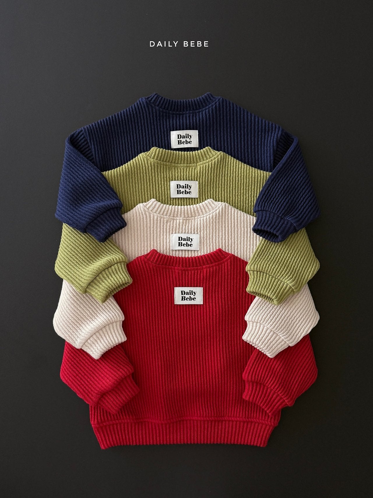 Ribbed Chunky Sweatshirt-dailybebe-27