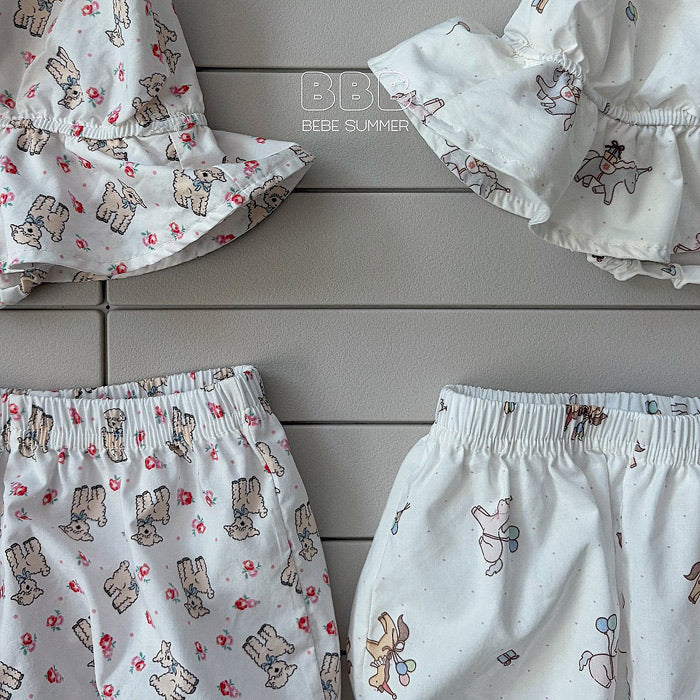 bebe animal pants ・hat set-bellabambina-73