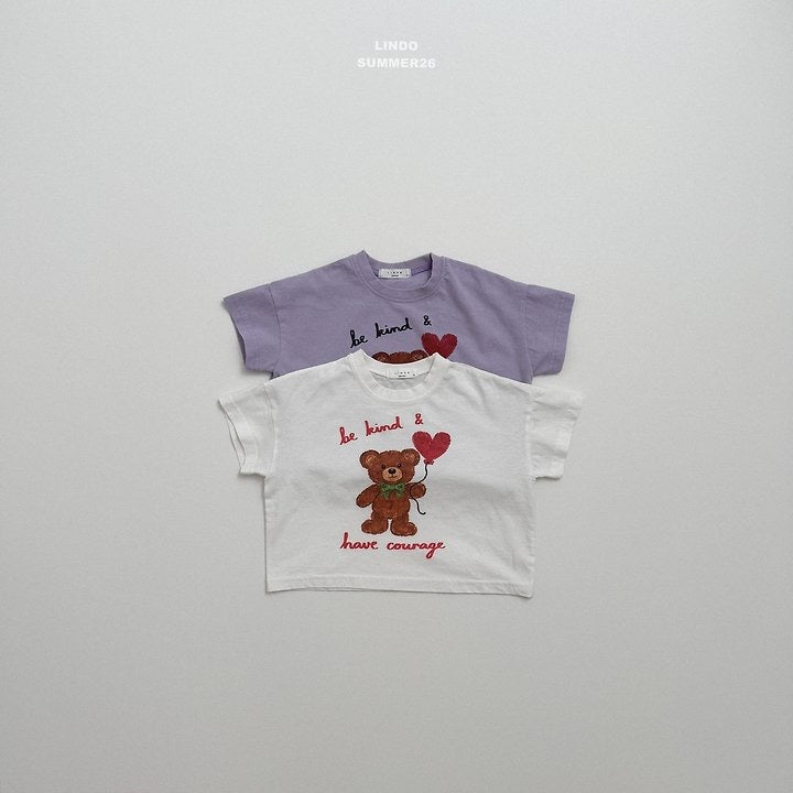 Bloom Bear T-shirt - LINDO-2-25