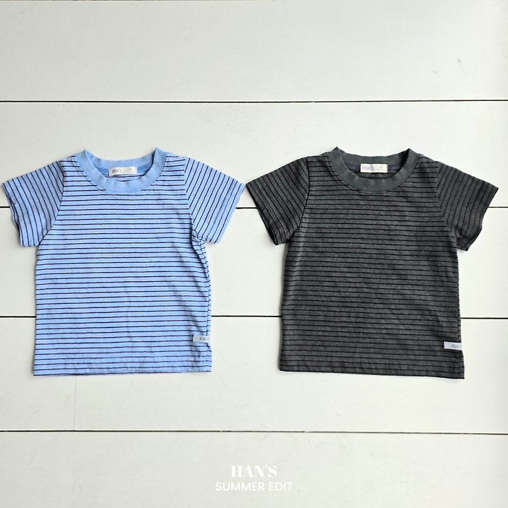Pig Stripe Tee-HAN′S KIDS  - 21