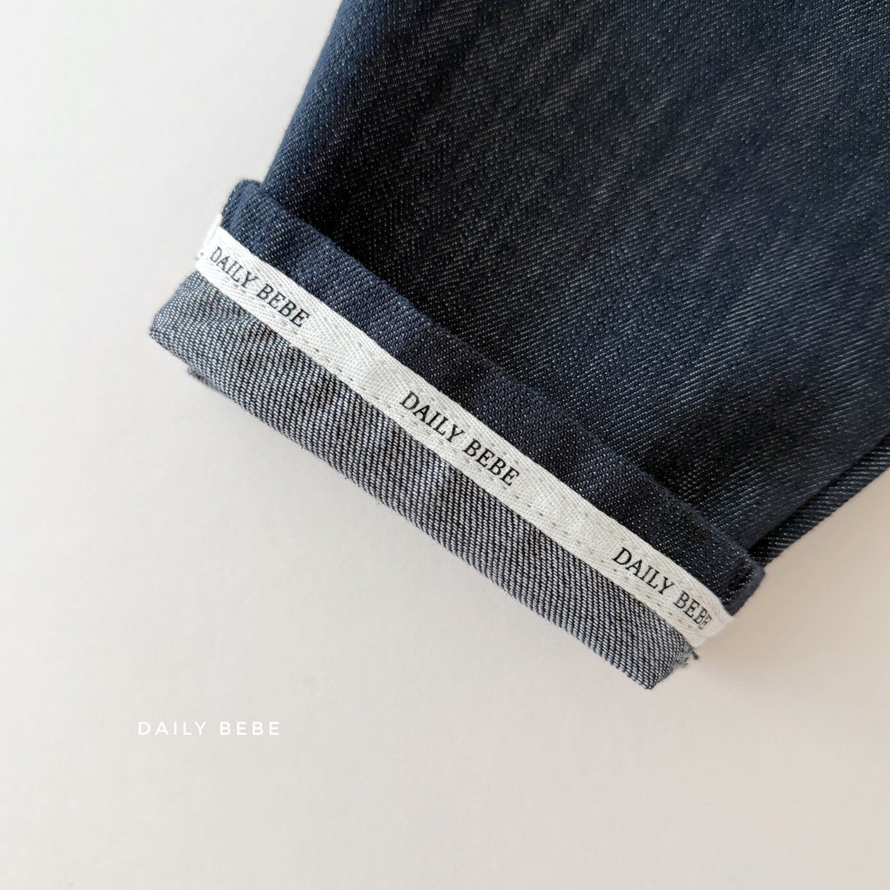 Roll-Up Raw Denim-dailybebe-4
