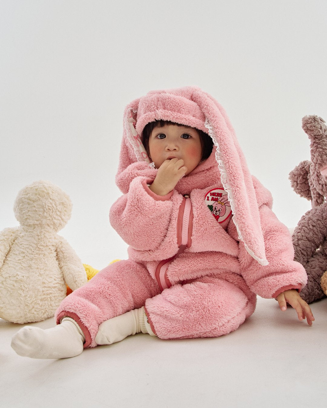 Kinder Reversible Fleece Suit-HERE I AM-4