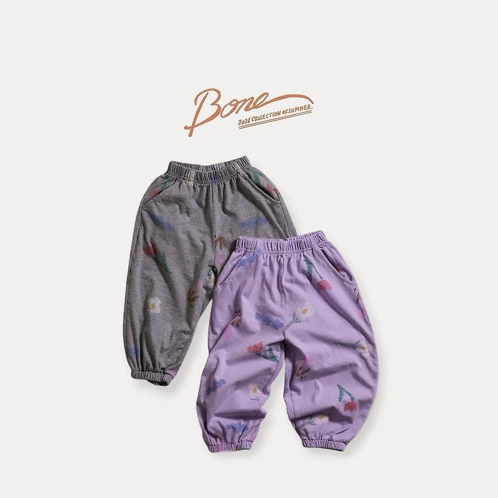 Cray Flower All-over Jogger Pants / boneoune -62