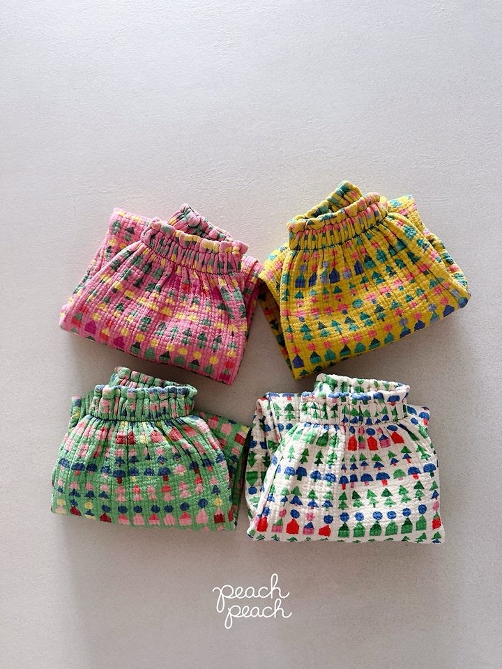 Tree Harem Pants-peach peach-14