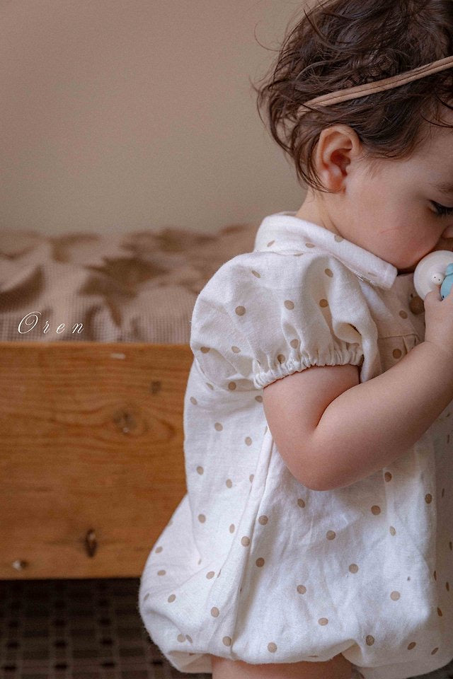 noah double Suit ( dot linen ) - OREN / 3-34