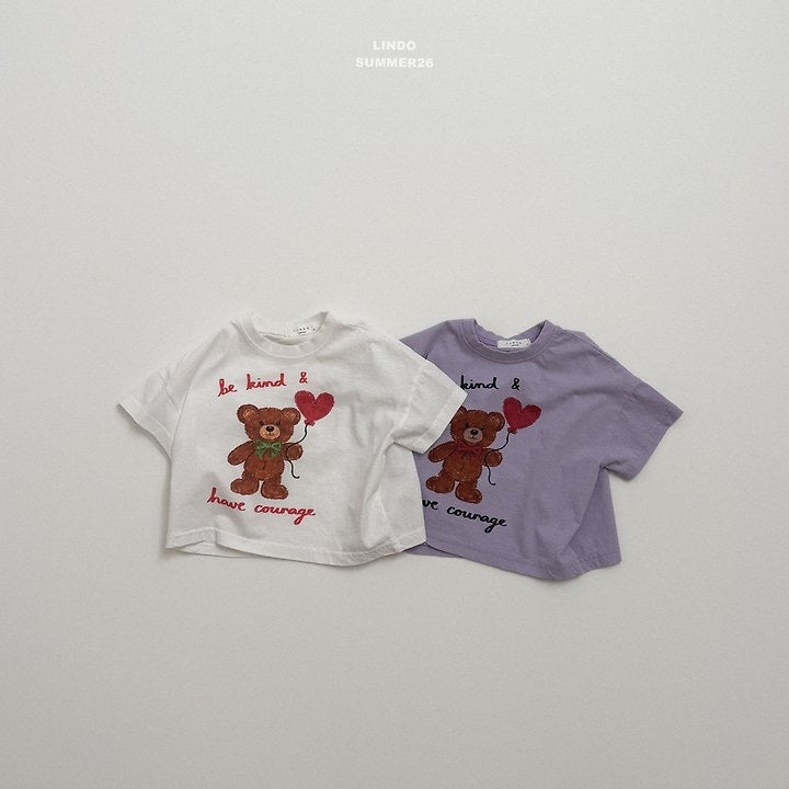 Bloom Bear T-shirt - LINDO-2-25
