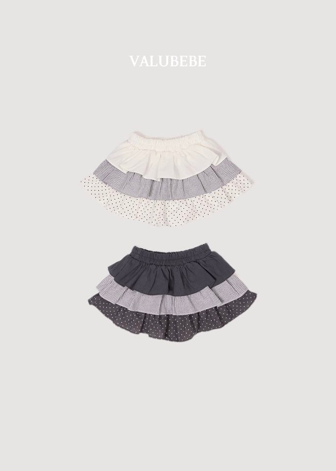 Frill Tiered Skort - valubebe - 034