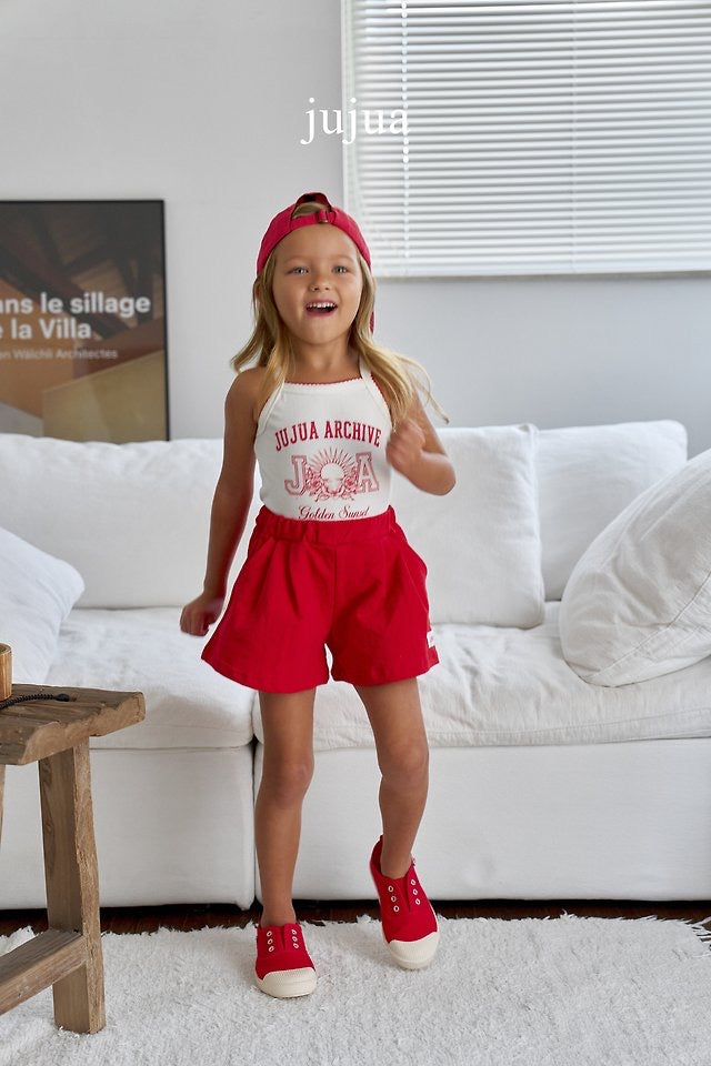 pin tuck shorts -jujua-20