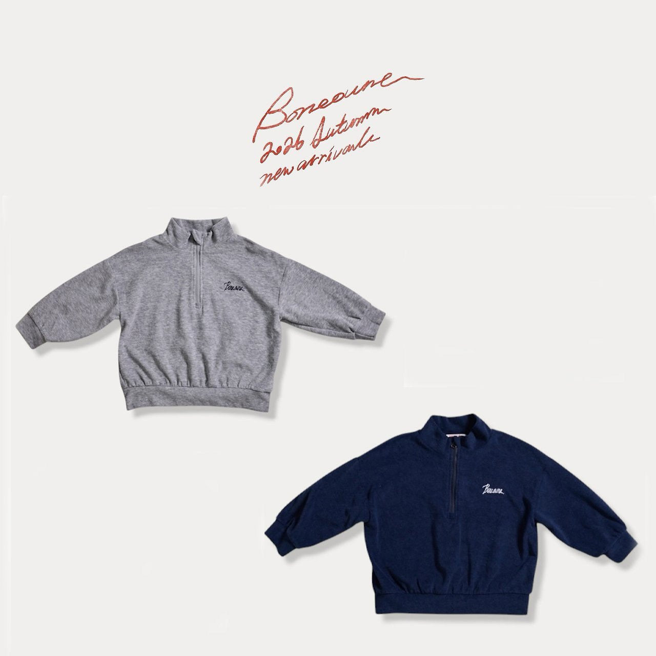 Terry Half-Zip Set-Up-boneoune-48