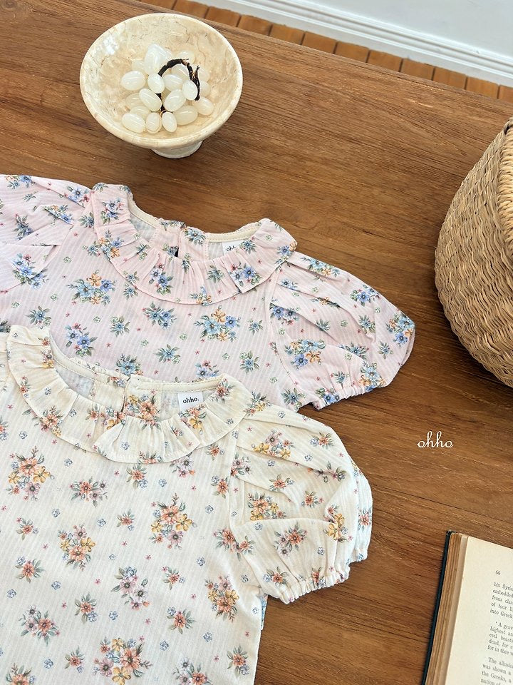 Rose Frill Blouse-ohho-30