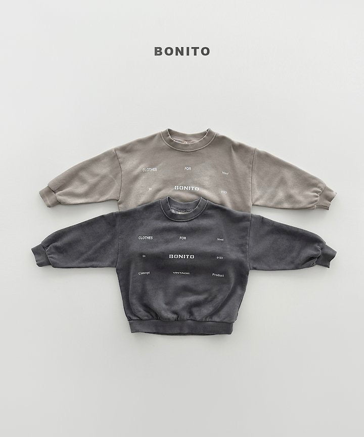 Fog Pigment Sweatshirt - BONITO - 025