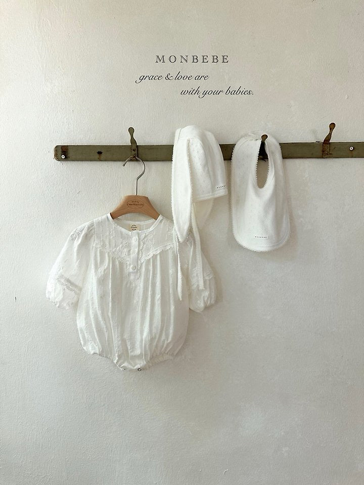 Jacquard Cotton Bib-monbebe-41