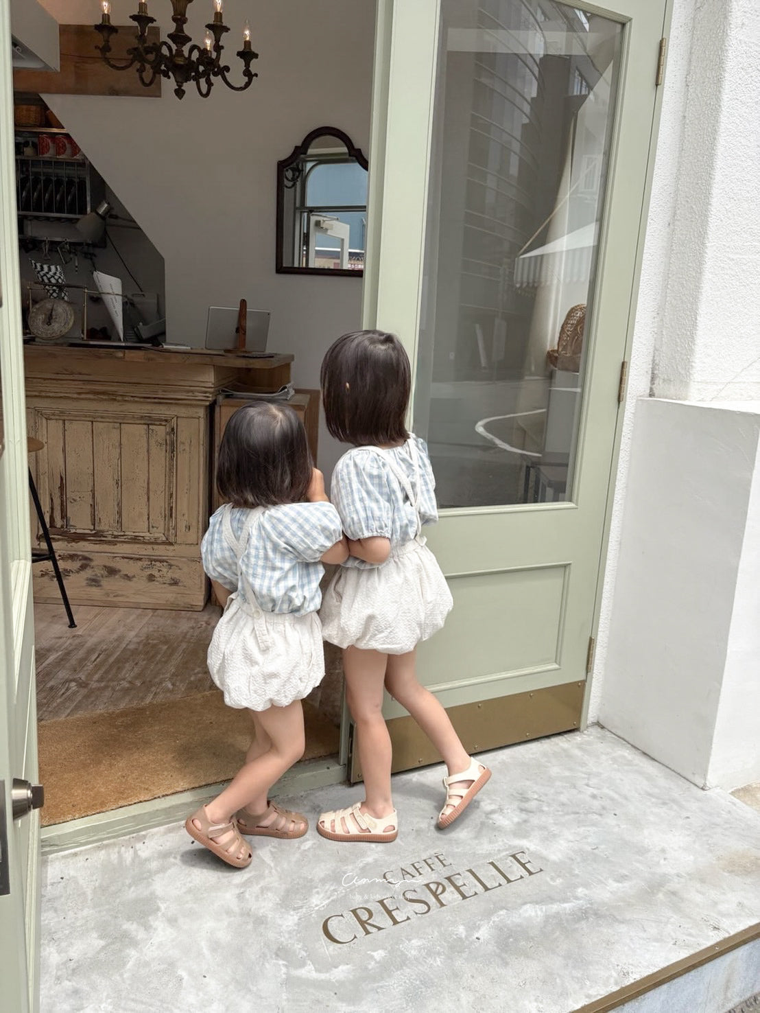 ｜即納｜lulu check blouse/inne
