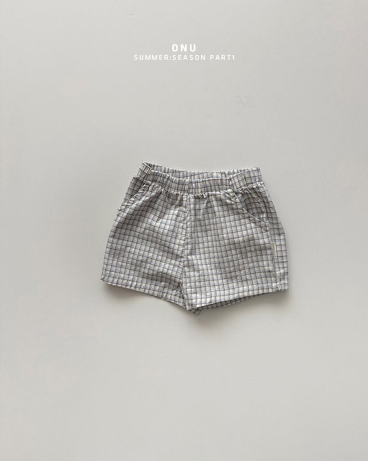 ●｜即納｜check shorts / onu