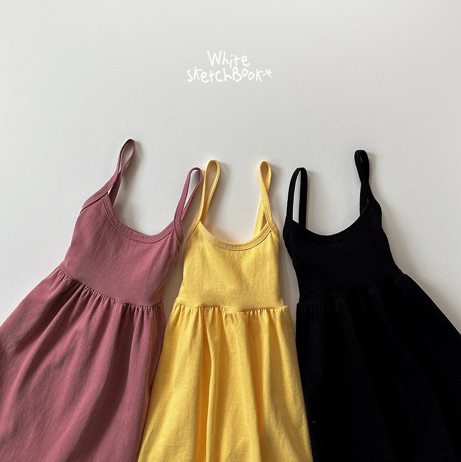 Strap Sleeveless Dress-wsb-57