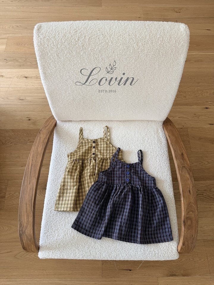 Autumn Check Dress-Lovin kids-010