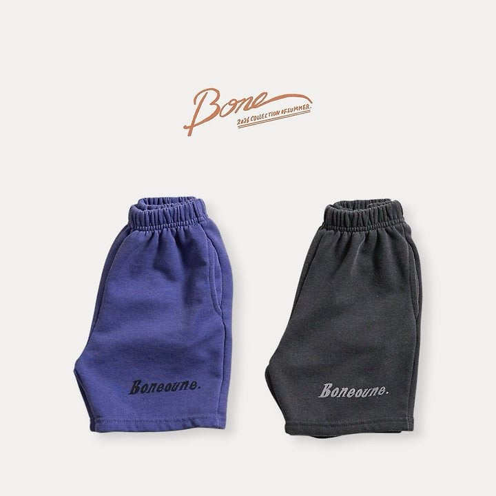 Letter Pigment Shorts / boneoune - 44