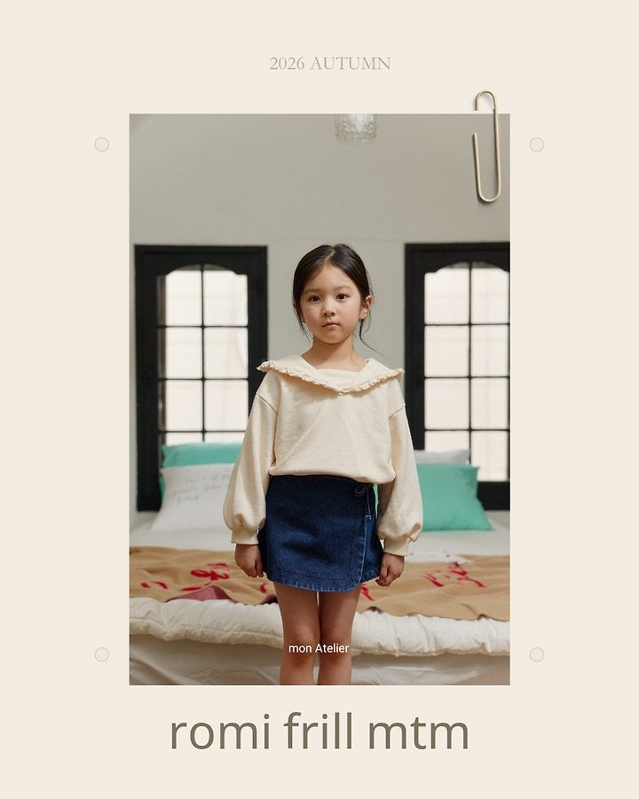 Romi Frill Sweatshirt-monatelier-20