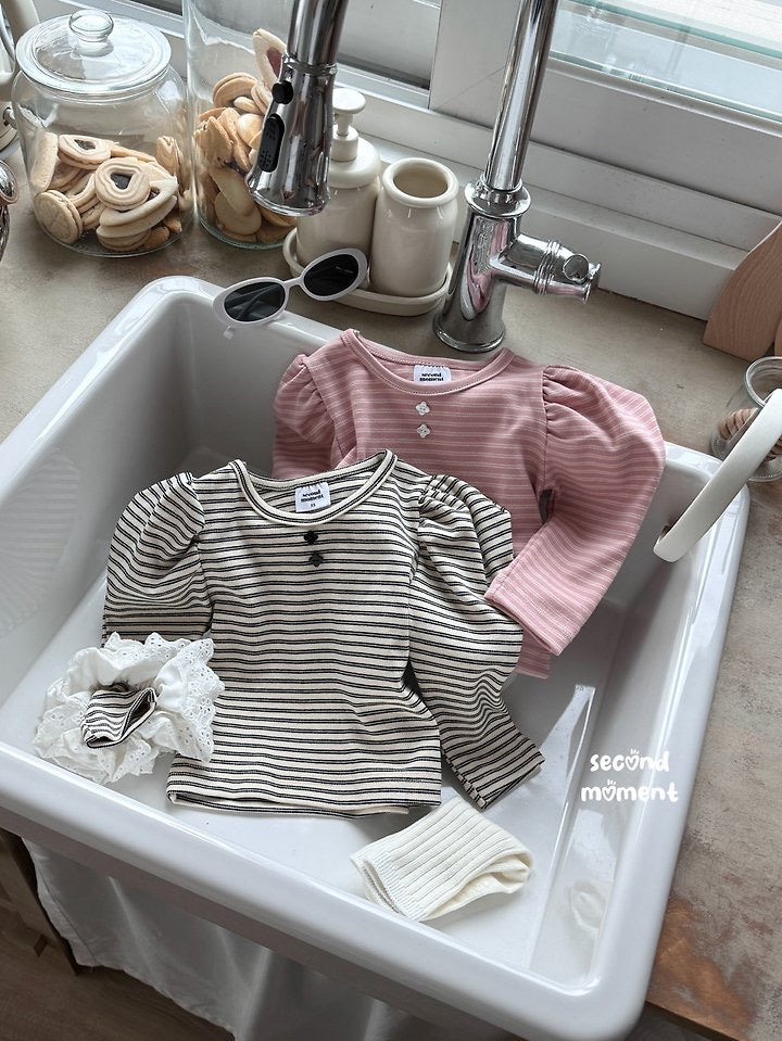 Puff Stripe Tee-second moment-38