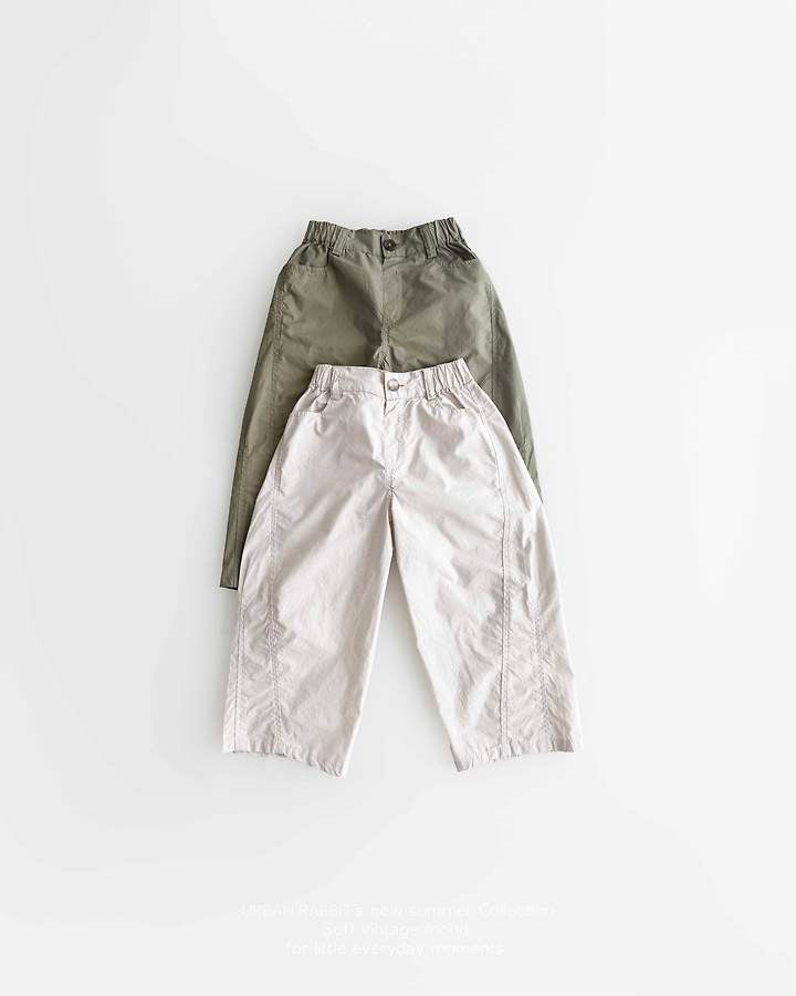 Crisp Barrel Pants -URBAN RABBIT-19
